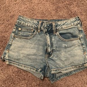 American Eagle high waisted super stretch shorts